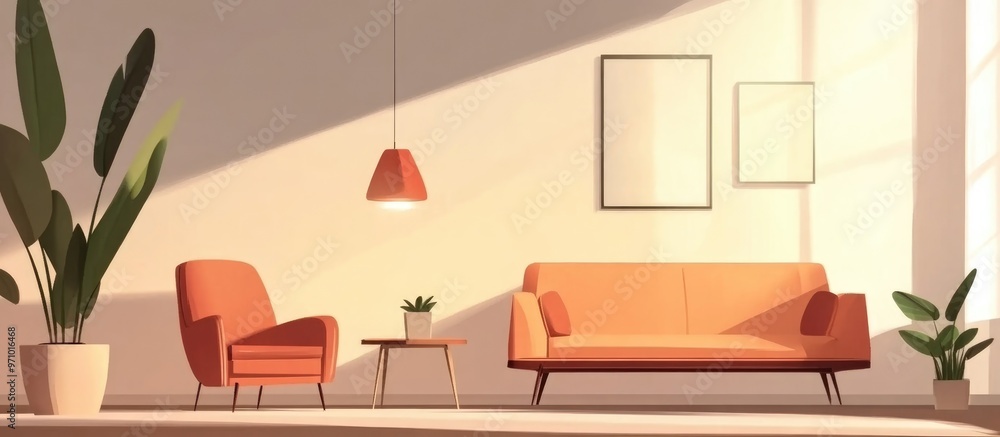 Stylish Living Room Featuring Modern Lighting Designs Stylish Living Room Featuring Modern Lighting Designs