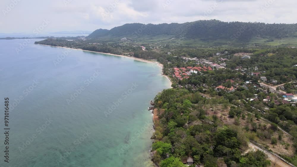 Beautiful beach view of Lanta island or Koh Lanta, Krabi Province, Southern Thailand, Asia Beautiful beach view of Lanta island or Koh Lanta, Krabi Province, Southern Thailand, Asia