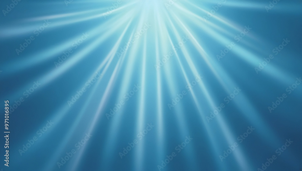 Bright and soft blue background
