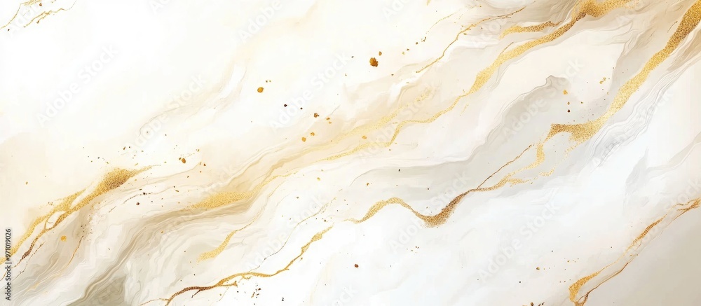 Exquisite Marble Stone Texture In Light Gold And White Exquisite Marble Stone Texture In Light Gold And White