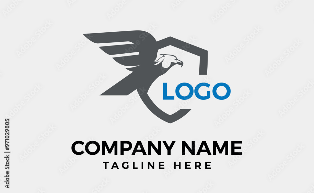 eagle shield logo design, phoenix vector Logo design, bird falcon vector wings logo template, Editable vector illustration. eagle shield logo design, phoenix vector Logo design, bird falcon vector wings logo template, Editable vector illustration.