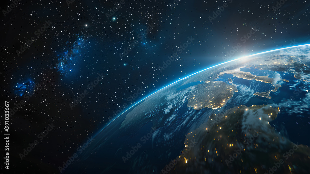 Fototapeta premium the beauty of planets in space