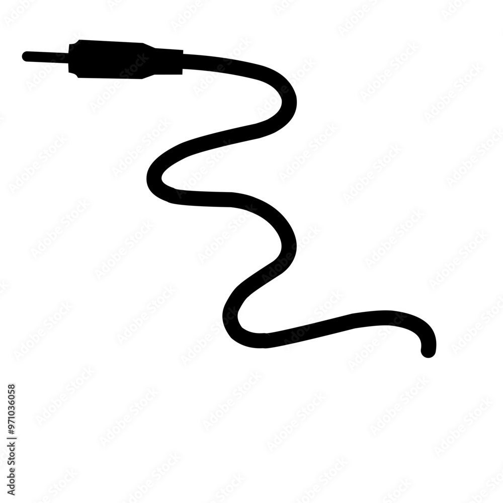 Fototapeta premium Audio Cable 