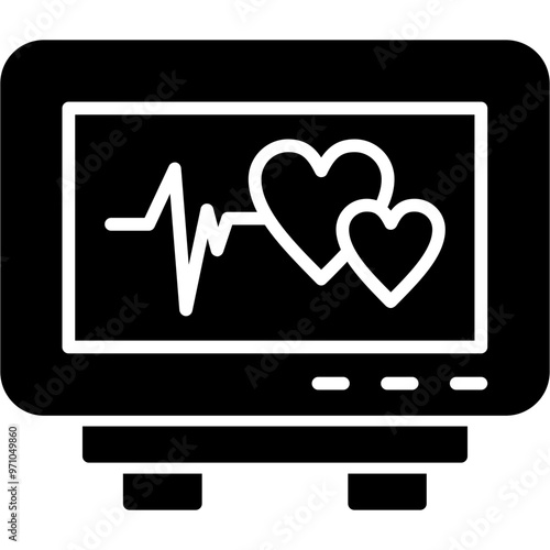 EKG (Electrocardiography) Icon