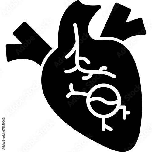 Heart Valve Replacement Icon