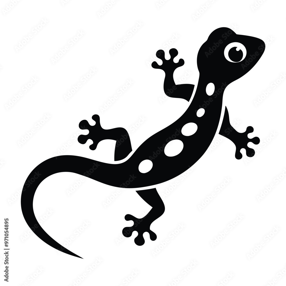 gecko silhouette, minimalist design, black and white, isolated, clean lines, simple illustration, animal silhouette, vector style gecko silhouette, minimalist design, black and white, isolated, clean lines, simple illustration, animal silhouette, vector style