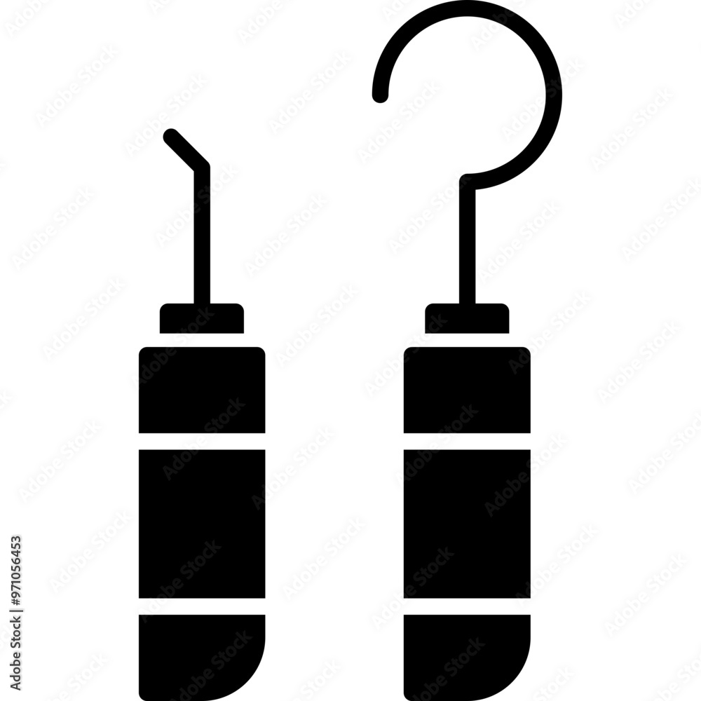Fototapeta premium Dental Elevator Icon