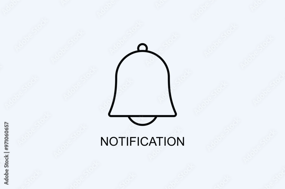 Notification Vector Icon Or Logo Illustration Notification Vector Icon Or Logo Illustration