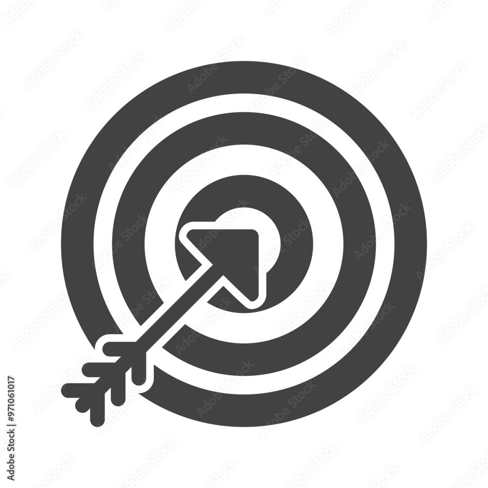 Business Administration Glyph Icon