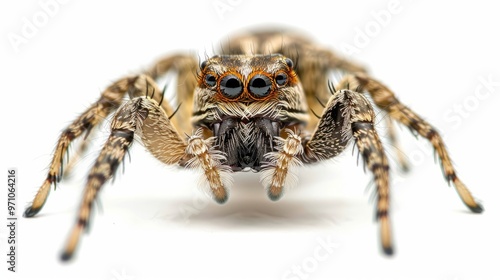 "The Intricate World of a Spider: A Close-Up Encounter"