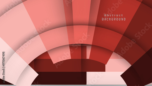 Abstract design featuring circular elements and various shades of red, perfect for creative backgrounds