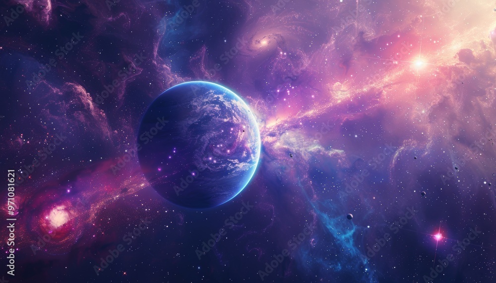 Mesmerizing Cosmic Landscape A Digital Masterpiece Showcasing the Grandeur of the Universe Mesmerizing Cosmic Landscape A Digital Masterpiece Showcasing the Grandeur of the Universe