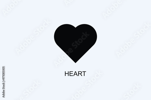 Heart Vector Icon Or Logo Illustration