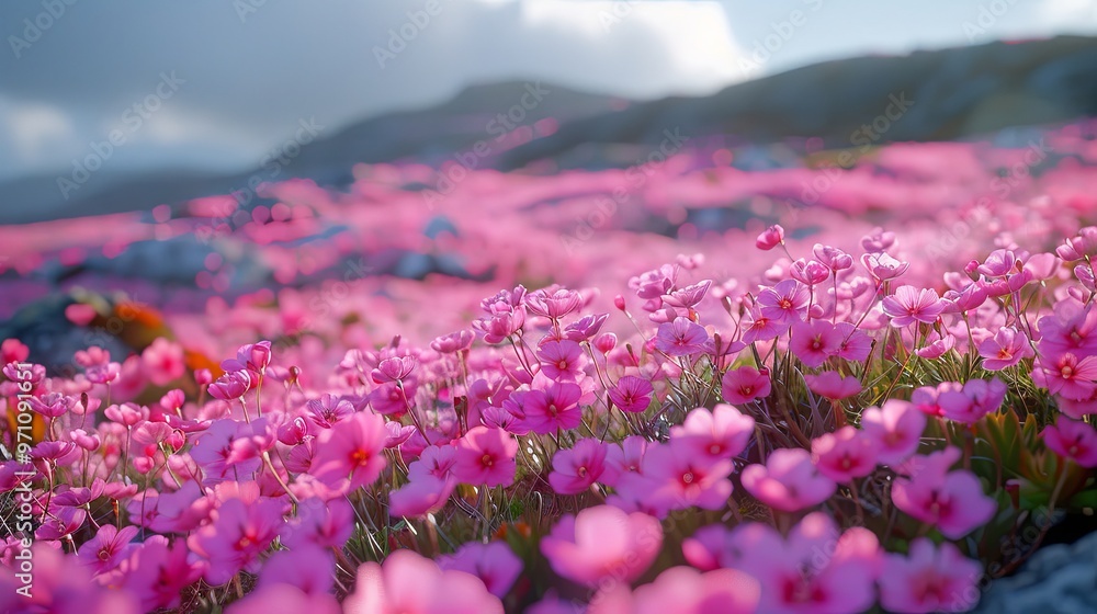 Obraz premium field of flowers