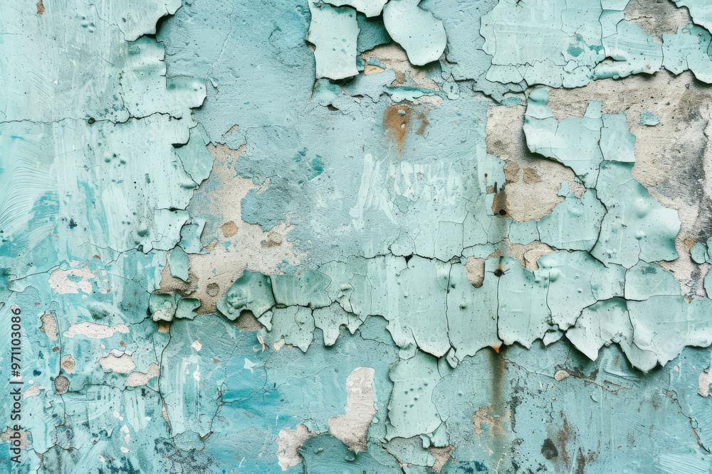 A grunge wall texture in pale turquoise, with a distressed, worn appearance, showing signs of age and decay. A grunge wall texture in pale turquoise, with a distressed, worn appearance, showing signs of age and decay.