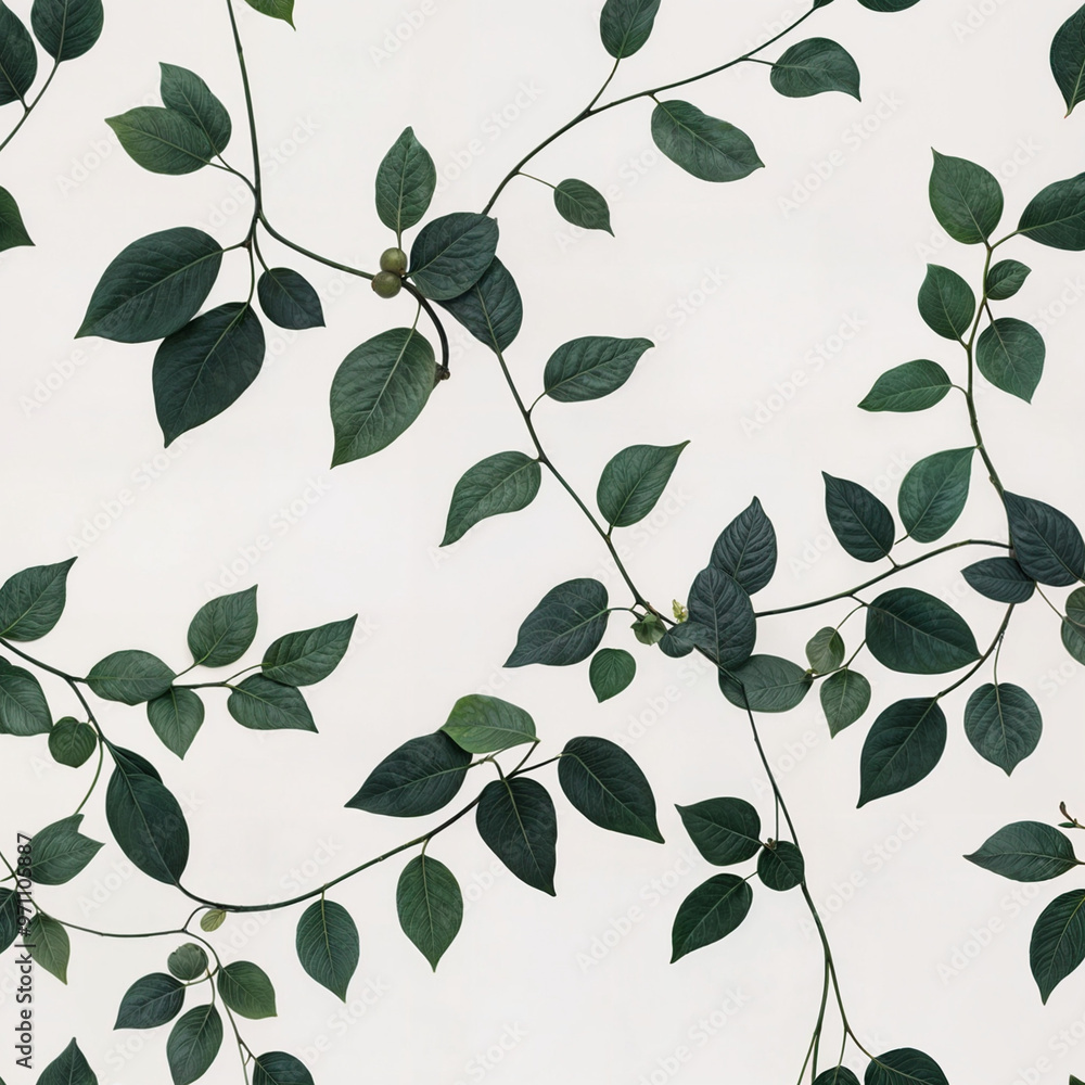 seamless pattern with leaves seamless pattern with leaves