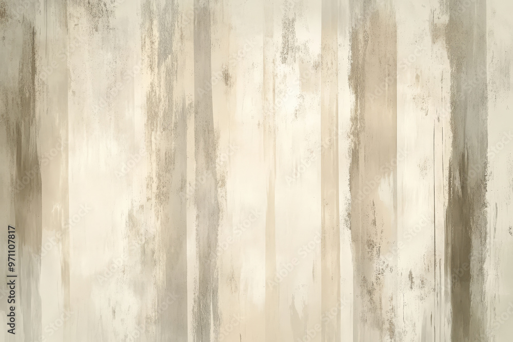 Fototapeta premium A muted, earthy background with thin vertical stripes in shades of beige, taupe, and grey. The subtle color palette and simple design create a calming, minimalist aesthetic.