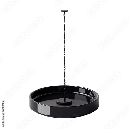 Ultra realistic uhd photo of jewelry holder on white background – isolated and uncluttered image