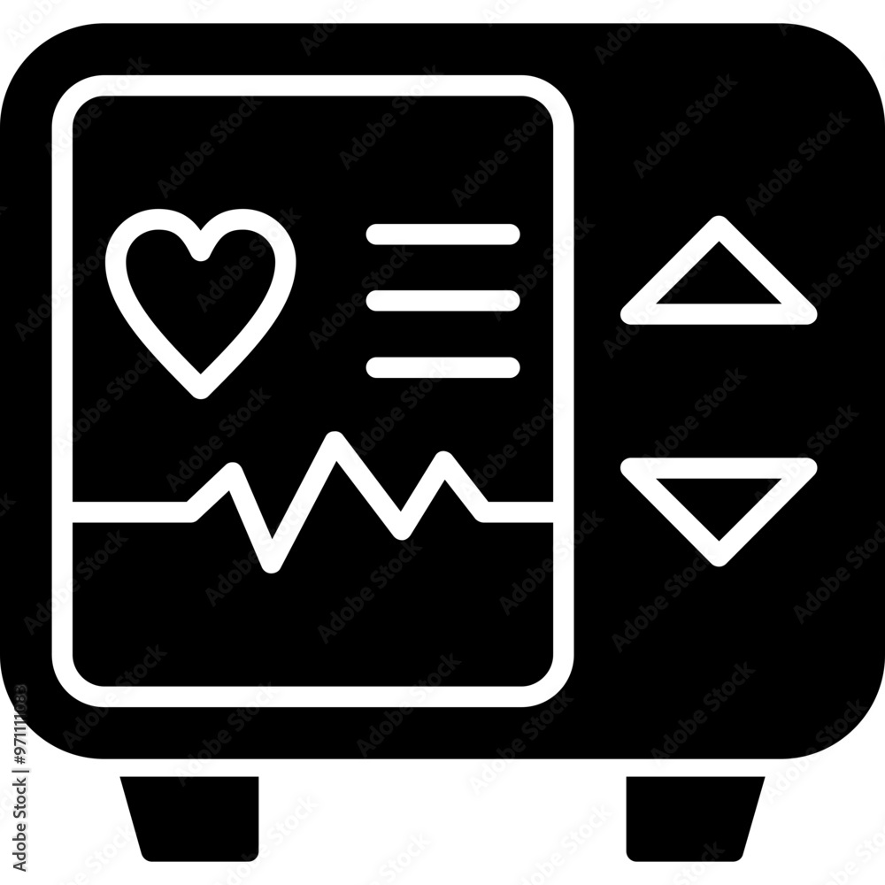 ECG Machine Icon ECG Machine Icon