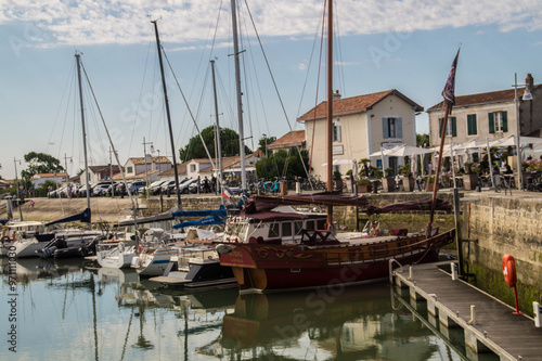 Charente Maritime landscape of the Ile de Re