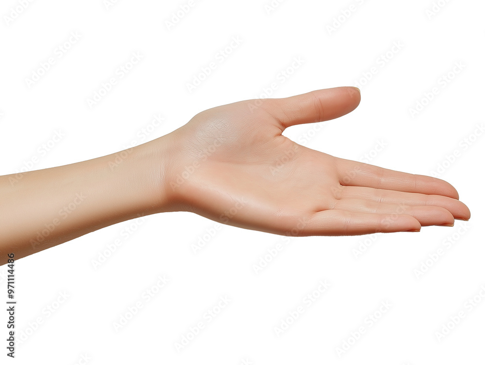 hands isolated on white background hands isolated on white background