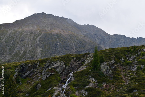 Obraz na płótnie Schöne Landschaft auf dem Hirzer in Südtirol w salonie
