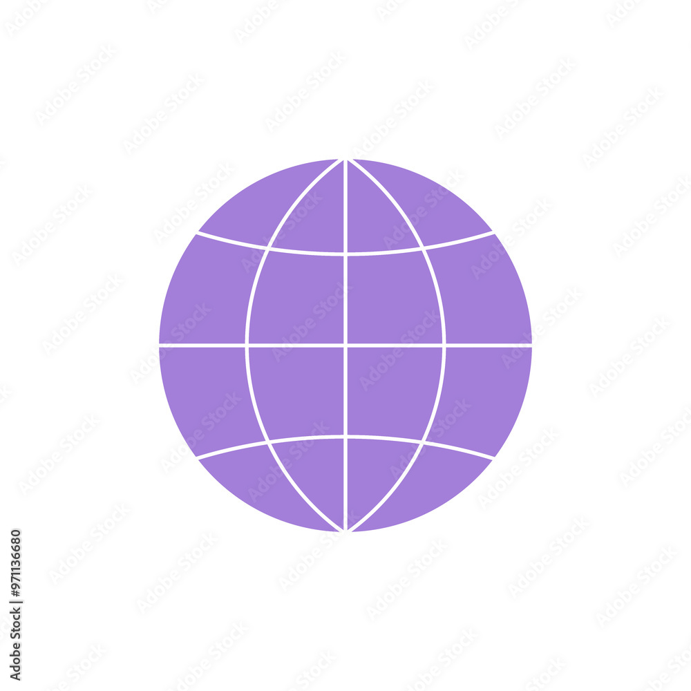 Doodle icon web illustration on transparent background that can be use for background, slide view, social media, sticker, scrapbook and etc.. with aesthetic purple  color