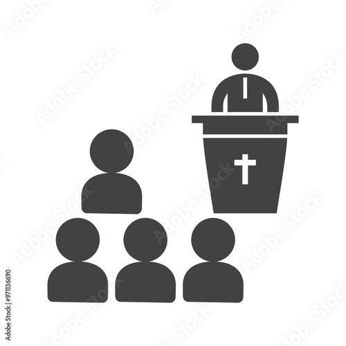 Funeral Glyph Icons