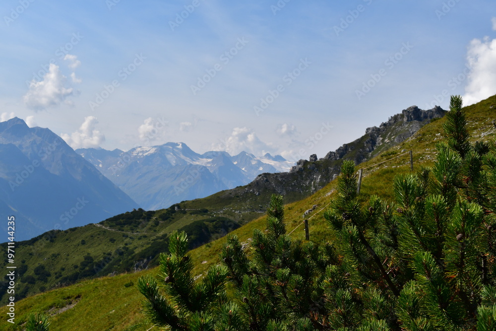 Schöne Landschaft im Stubaital in Tirol
