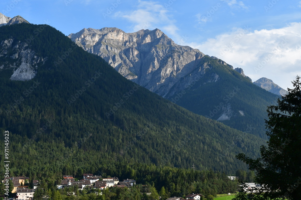 Schöne Landschaft im Stubaital