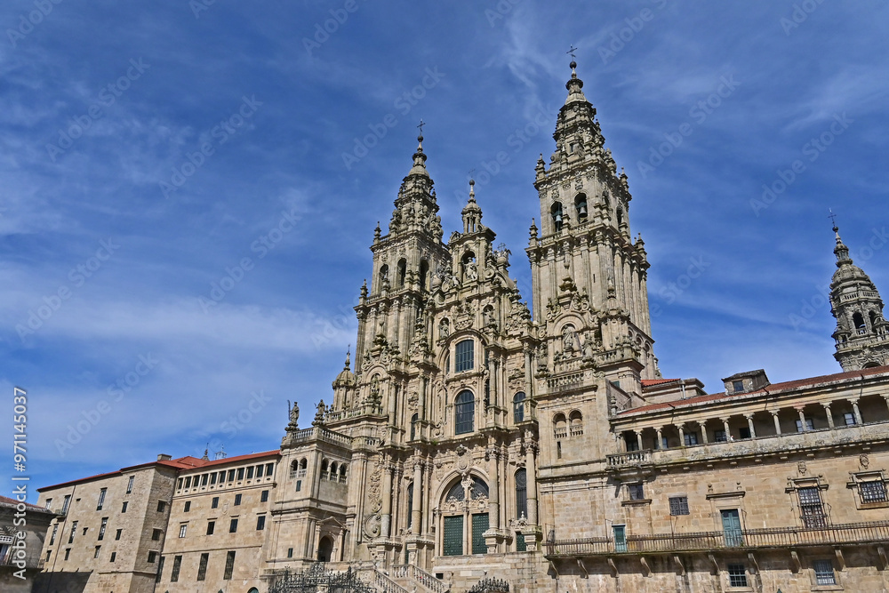 Santiago de Compostela, Galizia, la cattedrale - Spagna Santiago de Compostela, Galizia, la cattedrale - Spagna
