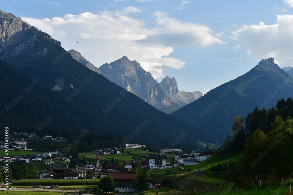 Schöne Landschaft bei Neustift im Stubaital