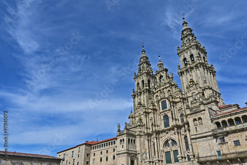 Santiago de Compostela, Galizia, la cattedrale - Spagna