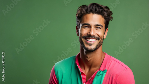 Ultra Handsome Man Smiling