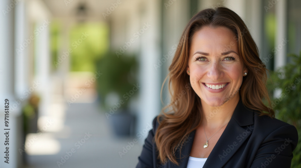 Confident Realtor Headshot: Professional, Vibrant Real Estate Agent Portrait in Business and Outdoor Setting for Marketing and Branding Confident Realtor Headshot: Professional, Vibrant Real Estate Agent Portrait in Business and Outdoor Setting for Marketing and Branding
