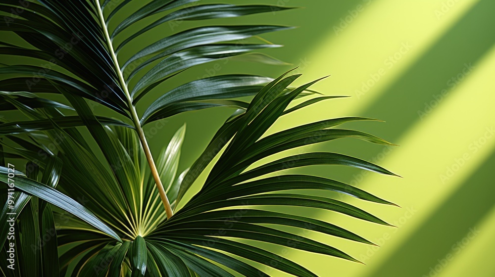 palm tree leaves palm tree leaves