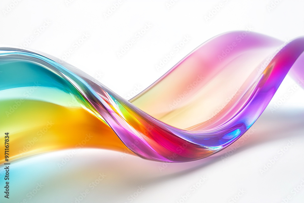 Abstract rainbow background design, 3d rendering Abstract rainbow background design, 3d rendering