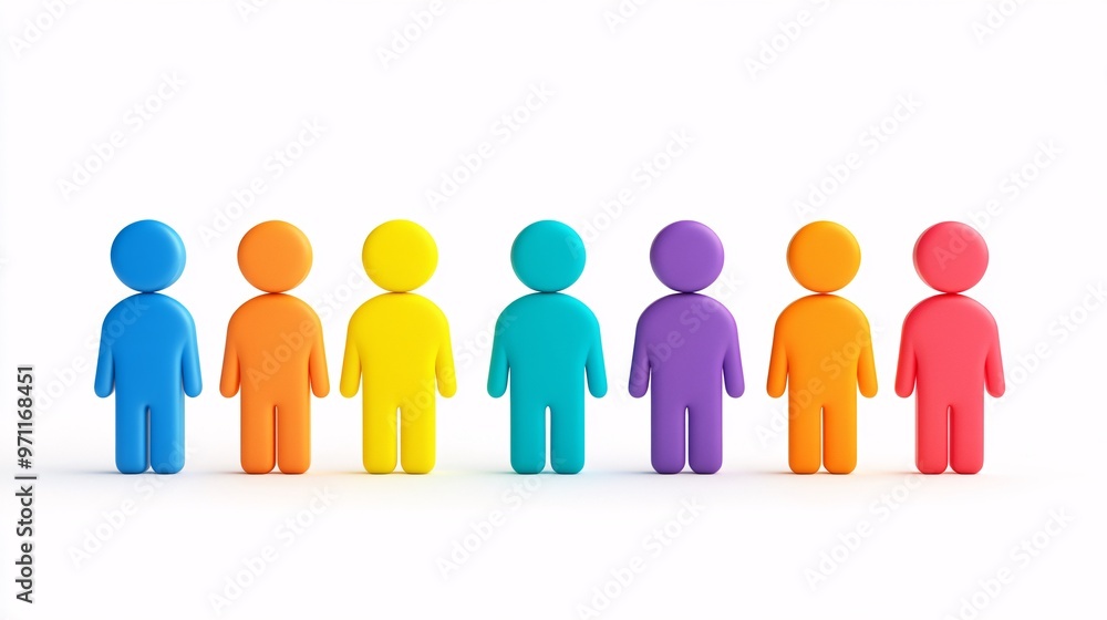 Diverse Journeys of Courage and Support - Vibrant 3D Render Depicting a Joyful National Coming Out Day Scene Celebrating Inclusivity and Personal Expression on White Background Diverse Journeys of Courage and Support - Vibrant 3D Render Depicting a Joyful National Coming Out Day Scene Celebrating Inclusivity and Personal Expression on White Background