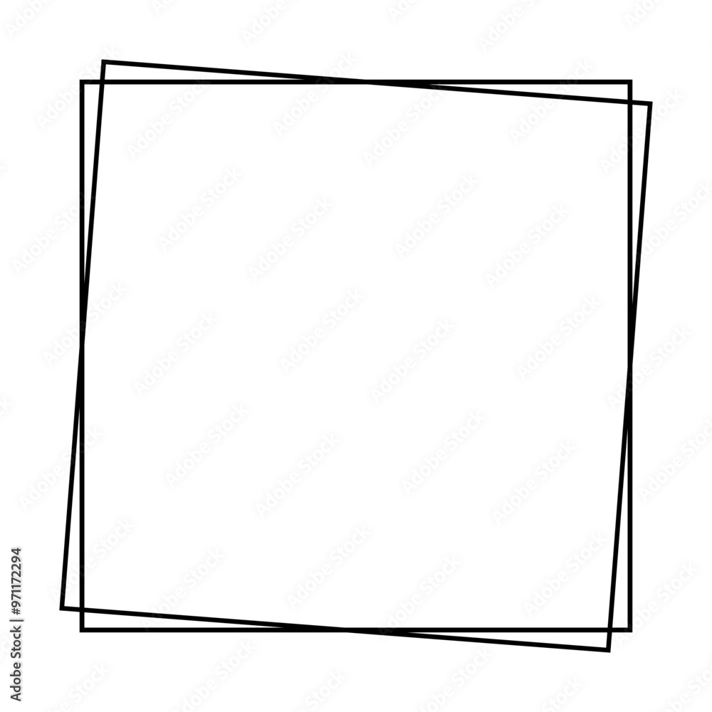 Frame square icon element, abstract, outline border grunge shape icon, decorative doodle for design in vector illustration Frame square icon element, abstract, outline border grunge shape icon, decorative doodle for design in vector illustration