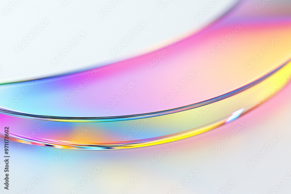 Obraz premium Abstract rainbow background design, 3d rendering