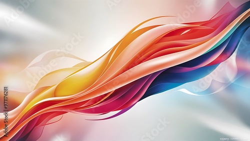 Abstract 27 Light Background Wallpaper Colorful Gradient Blurry Soft Smooth Motion Bright shine