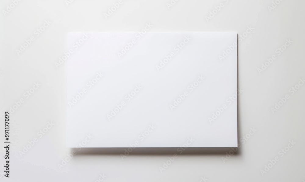 A minimalist image of a blank white canvas placed against a neutral background. A minimalist image of a blank white canvas placed against a neutral background.