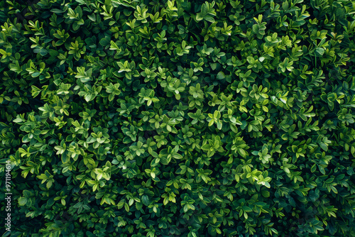 A lush green bush with many leaves