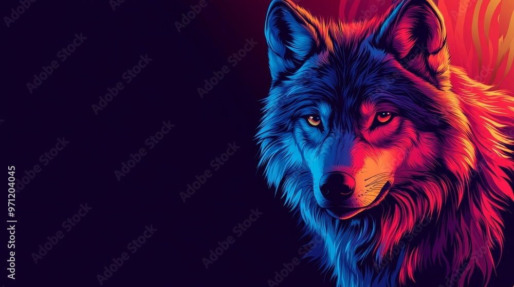 Striking Illustrations of Wolves: A Vibrant Showcase of Unique Features Striking Illustrations of Wolves: A Vibrant Showcase of Unique Features