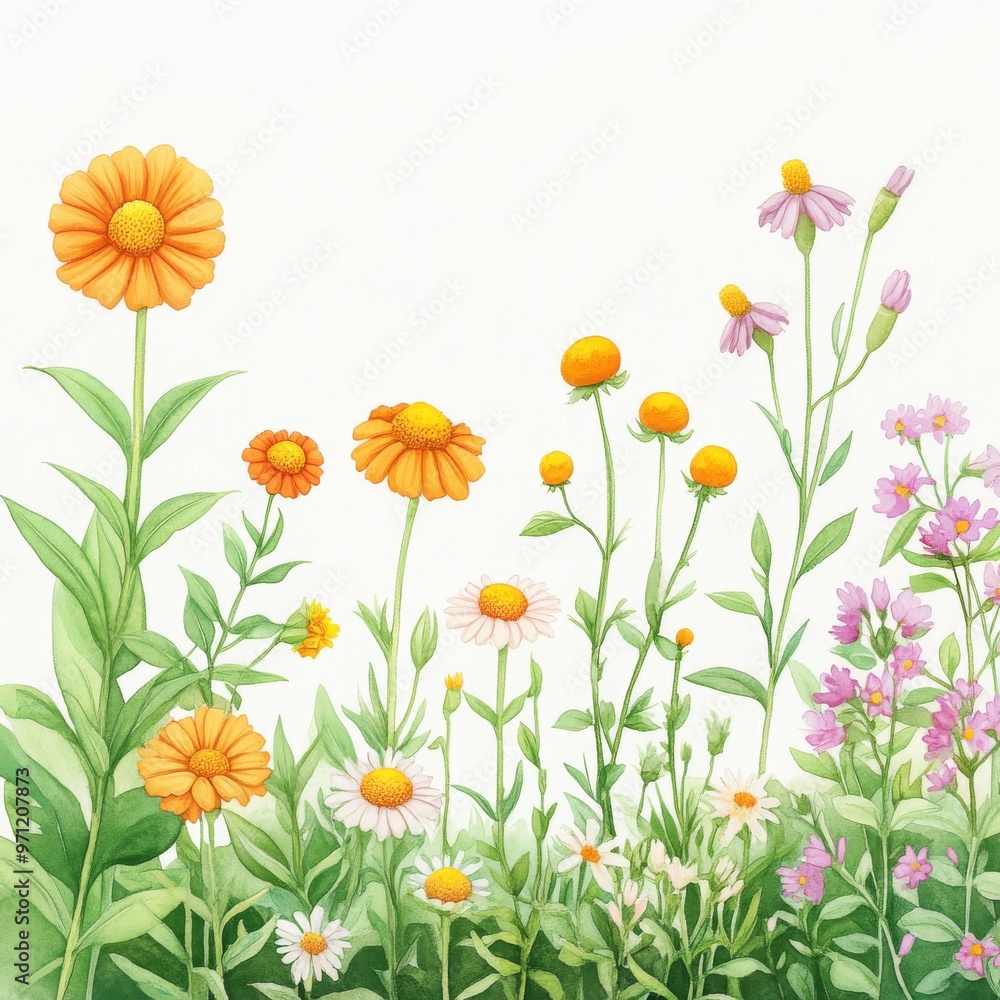 A vibrant array of blooming flowers in various colors, showcasing nature's beauty and freshness, perfect for gardening and spring themes. A vibrant array of blooming flowers in various colors, showcasing nature's beauty and freshness, perfect for gardening and spring themes.