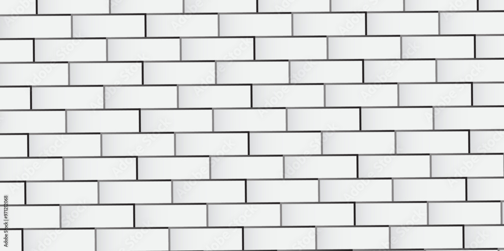 Brick wall at an angle in perspective. White brick background and texture, White brick wall background, texture of a wall from a natural white brick with small cracks and chips, close-up abstract bg . Brick wall at an angle in perspective. White brick background and texture, White brick wall background, texture of a wall from a natural white brick with small cracks and chips, close-up abstract bg .