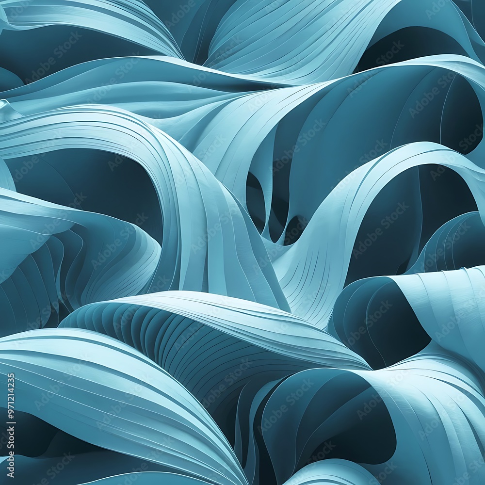 Design of blue wallpaper texture as a background Design of blue wallpaper texture as a background