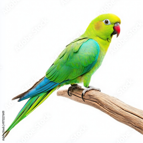 Indian Parrot Isolated