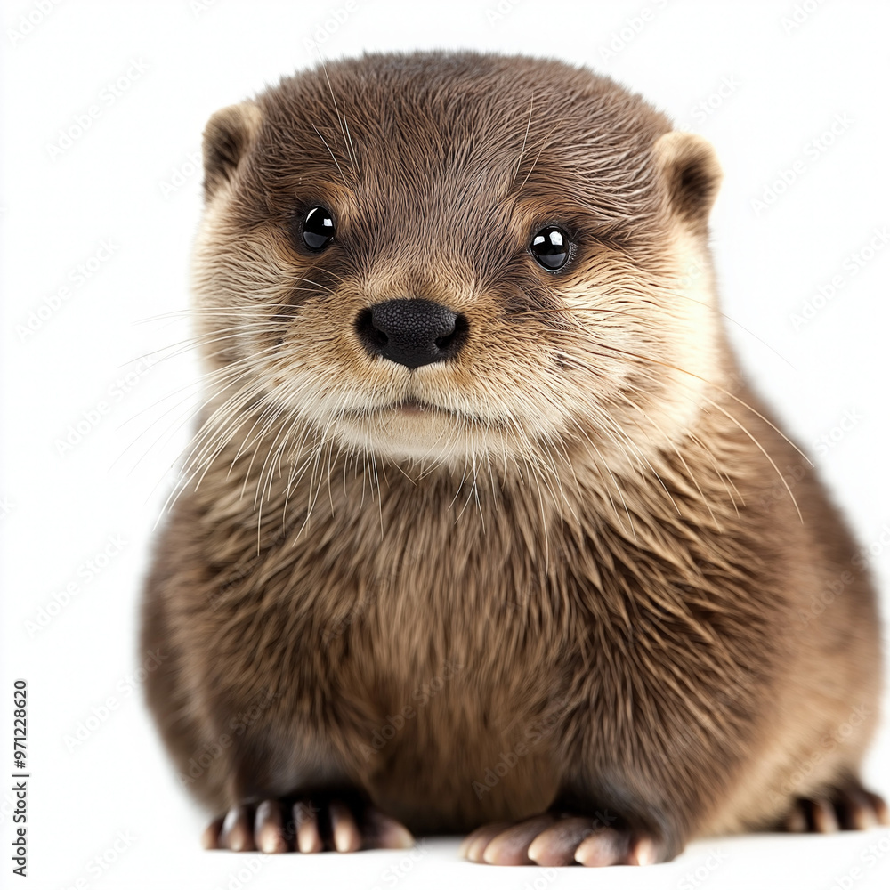 Otter Isolated Otter Isolated