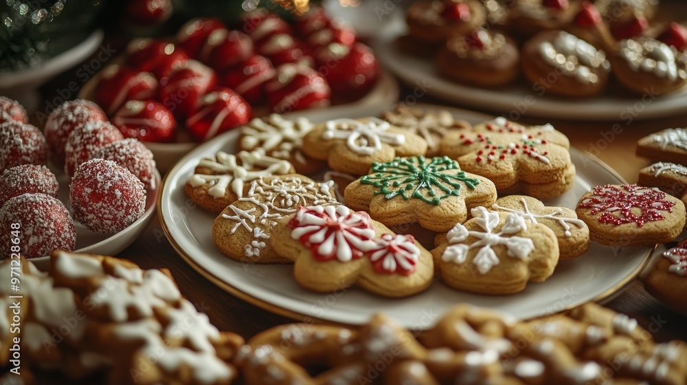 Freshly baked Christmas treats Freshly baked Christmas treats